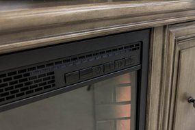 Muskoka 370-148-205 McCrea 53" Media Dark Weathered Grey Finish Electric Fireplace N2