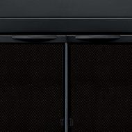 Pleasant Hearth AN-1010 Alpine Fireplace Glass Door, Black, Small