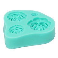 Generic Soft Silicone Rose Style DIY Cupcake / Cake / Jelly / Chocolate Candy Paste Mold N3