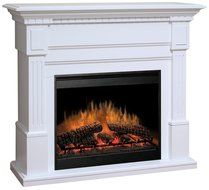 Dimplex Essex Electric Fireplace in White