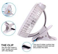 E-joy&reg; Mini USB Powered Flexible Gooseneck Fan LED Cooling Flashing USB Temperature Fan for PC Laptop Notebook... N10