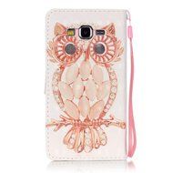 Samsung Galaxy Grand Prime Case,Yaheeda [3D Colored Drawing] [Flip Fit] Premium PU Leather Card-Slots Cash-Slots... N4