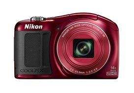 Nikon COOLPIX L620 18.1 MP CMOS Digital Camera with 14x Zoom Lens and Full 1080p HD Video (Black) (Certified Refurbished) N3