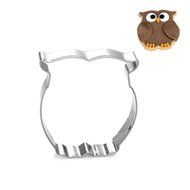 Cake &amp; Cookie Cutters Owl Shape Stainless Steel Cookie Cutter Fondant Cake Mold N2