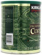 Kirkland Signature Dark Rost Fine Grind Decaf Arabica Coffee, 48 Ounce N3