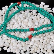 8mm China Tibetan Buddhist Turquoise Mala Prayer Bead