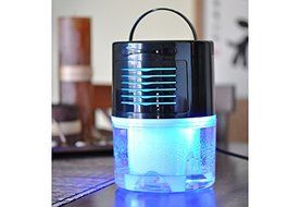 Unilution EcoGecko 75968-Silver Solar System Air Cleaner and Revitalizer, Silver N2
