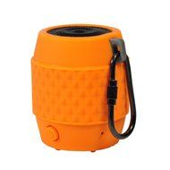 Orange Portable Keychain Bluetooth Wireless Mb4 Speaker Powerful Sound, Colorful and Stylish with Built-in Microphone N2