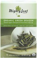Mighty Leaf Tea Organic Green Dragon Tea, 15-Count Whole Leaf Pouches (Pack of 3) N3