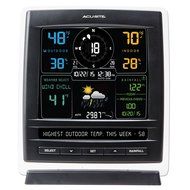 AcuRite 01517 Pro Color Weather Station with Rain, Wind, Temperature, Humidity and Weather Ticker
