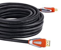 FORSPARK 5ft 4K-HDMI 2.0 Ultra Premium High Speed HDMI Cable,CL3，26AWG with Ethernet,Support 3D 4K 1080P ,Orange... N13