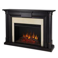Real Flame 8030E-BW Maxwell Grand Electric Fireplace, Large, Blackwash