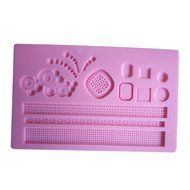 Click Down Gem Printing Mold Silicone Mold Cake Molds Fondant Tools Decorating Tools
