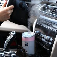 DZT1968 Car Family expenses Anion Humidifier Air Purifier Freshener With USB Interface (blue)