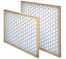 16x36x1, EZ Flow Heavy Duty Flat Panel Spun Fiberglass Merv 5, 11255.011636, Pack 12, Air Filter
