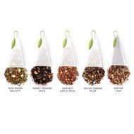 Tea Fort&eacute; Warming Joy Presentation Box Featuring Seasonal &amp; Festive Tea Blends - 20 Handcrafted Pyramid Tea Infusers N7