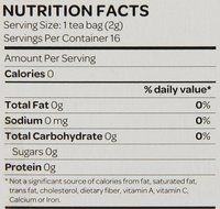 RUNA Clean Energy, Traditional Guayusa Tea, 16-Count Tea Bags N16