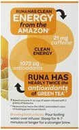 RUNA Clean Energy, Traditional Guayusa Tea, 16-Count Tea Bags N20