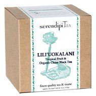 SerendipiTea Lili' Uokalani, Tropical Fruit &amp; Organic China Black Tea, 4 Ounce Box