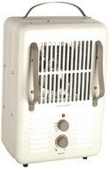 Comfort Glow EUH352 Milk house Style Utility Heater with Grounded Plug in 2-Tone Cream/Chocolate Finish, 1500-...