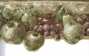 Tuscany Fruit Wallpaper Border KA75865DL by Norwall