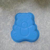 Cartoon Bear Silicone Cake Mold Jelly Pudding Ice cream Bake mold N3