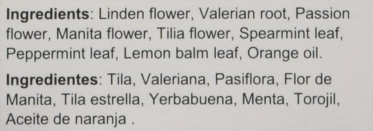 Tadin Seven Blossoms Tea To bed Time 24 Bags - Te Para Dormir N3