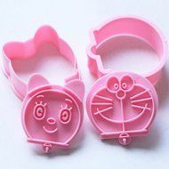 DUFUSTORE Fondant Cake Cookie Cutter Mold Mould Cartoon Fun Jingle Cat N3