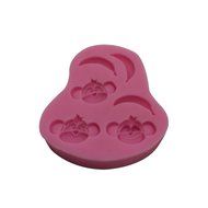 Joylive Silicone Clay Chocolate Soap Mould Monkey&amp;Banana Fondant Cake Decorating Craft Mold DIY