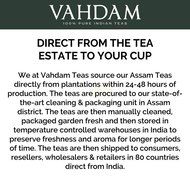 Assam Tea Leaves from India (225 Cups), 2016 Second Flush Season Harvest, World's Best Black Tea, Rich &amp; Malty... N26