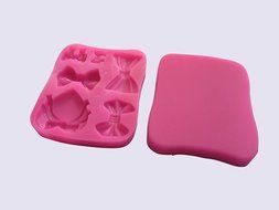 10 pcs 100% silicone cake decorating mould,FDA+free shipping N3
