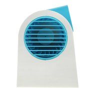 Cooling Freezer Bladeless USB Mini Portable Air Conditioner Fan Aqua Blue