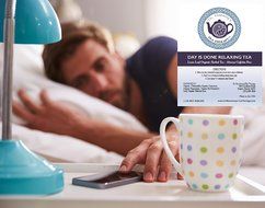 Sleep Tea Aid for Insomnia - Day Is Done Relaxing Blend - Organic Caffeine Free Loose Leaf Herbal Tea- Chamomile... N6