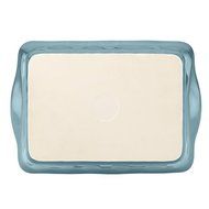 Rachael Ray Cucina Stoneware 9-Inch x 13-Inch Rectangular Baker, Agave Blue by Rachael Ray N4