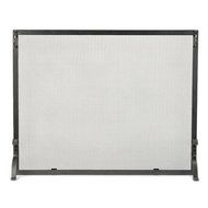 MISSION Flat Panel Fireplace Hearth Spark Screen [44" x 33"] - VINTAGE IRON
