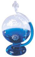 River City Clocks Sun and North Wind Weatherball Water Barometer - 8 Inches Tall - Model # 910-100