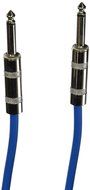 Seismic Audio - SASTSX-6 - 6 Foot TS 1/4" Guitar, Instrument, or Patch Cable Blue N2
