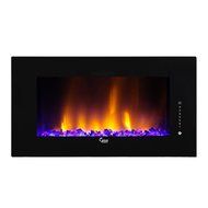 Caesar Hardware 2015 Luxury Linear Wall Mount Recess Freestanding Flame Electric Fireplace, 46-Inch, Multicolor N5