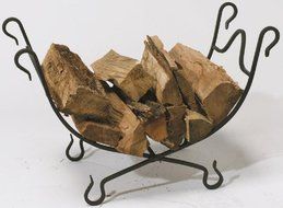 FOLDING LOG RACK WI BLK by PANACEA PRODUCTS MfrPartNo 15221