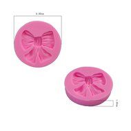 Wocuz WZ1233 Bow Shape Silicone Mold Fondant Mold Cupcake Cake Top Decoration Tool Cake Side Decorating Mold N3