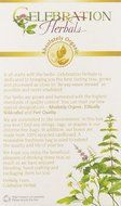 Celebration Herbals Organic Hawthorne Berries Tea Caffeine Free -- 24 Herbal Tea Bags N4