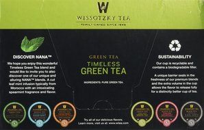 Wissotzky Tea Spiced Citrus Nana Mint Herbal Single Serve Cups for Keurig K Cups, 12 Count N6