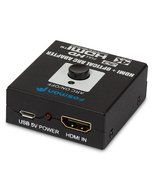 Fosmon HDMI to HDMI ARC Adapter + Optical Audio Extractor Converter [Supports 1080p, 4K, 3D] Includes: HDMI ARC... N4