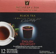 Wissotzky Tea Spiced Citrus Nana Mint Herbal Single Serve Cups for Keurig K Cups, 12 Count N10