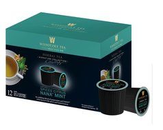 Wissotzky Tea Spiced Citrus Nana Mint Herbal Single Serve Cups for Keurig K Cups, 12 Count N12