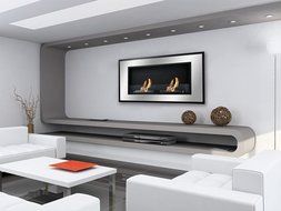 Ignis Bellezza Recessed Ventless Ethanol Fireplace N3