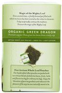 Mighty Leaf Tea Organic Green Dragon Tea, 15-Count Whole Leaf Pouches (Pack of 3) N6