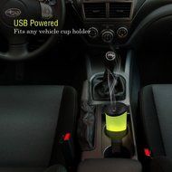 InnoGear Car Air Refresher USB Essential Oil Diffuser with 7 Colorful LED lights for Vehicle Cup Holder