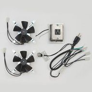 Montigo RFK1003 Fireplace Heat Activated Fan Blower Complete Kit **New Original Factory Model**