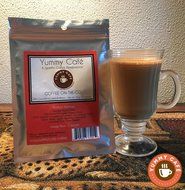 Healthy Coffee - Great Tasting ON-THE-GO Black Coffee with Certified Organic Ganoderma and Chinese Wolfberry (... N5